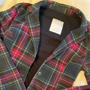 Aeropostale Red Plaid Blazer with button front